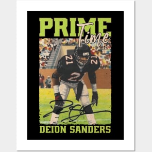 Retro Deion Prime Time IV Posters and Art